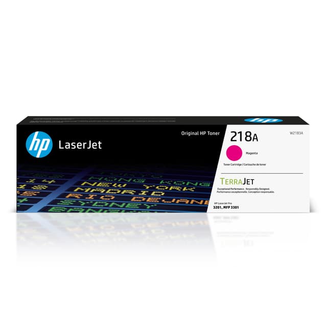 HP 218A Magenta Toner Cartridge | Works with Color LaserJet Pro 3201, MFP 3301 Series | W2183A