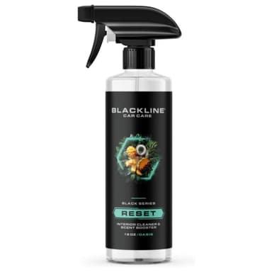 Blackline Luxury Scented Interior Cleaner Reset Deep Cleans & Deodorizes All Surfaces, pH-Neutral High-Foam Formula, Long-Lasting Premium Fragrance for Car - Oasis Scented