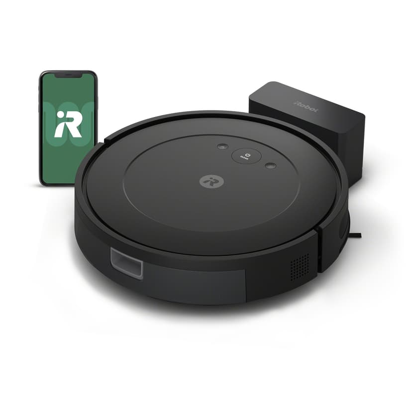 iRobot Roomba Vac Robot Vacuum (Q0120) - Easy to use, Power-Lifting Suction, Multi-Surface Cleaning, Smart Navigation Cleans in Neat Rows, Self-Charging, Alexa