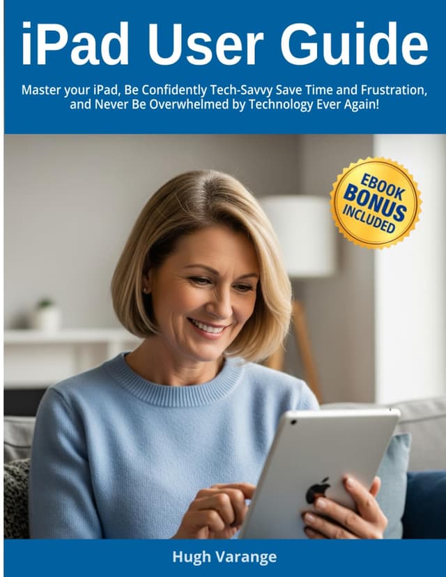 iPad User Guide for Beginners: Master your iPad, Be Confidently Tech-Savvy: Save Time and Frustration, and Never Be Overwhelmed by Technology Ever Again! (Tech Help for all Skill Levels)
