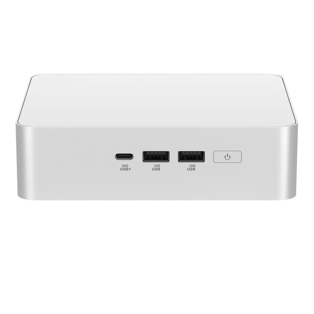 ASUS NUC 15 Pro+ Barebones Mini PC with Intel Series 2 Core Ultra 9 285H, up to 96GB DDR5 RAM, Dual Storage, Thunderbolt™ 4, Wi-Fi 7 & Bluetooth 5.4, Toolless Silver Aluminum Chassis, with VESA Mount