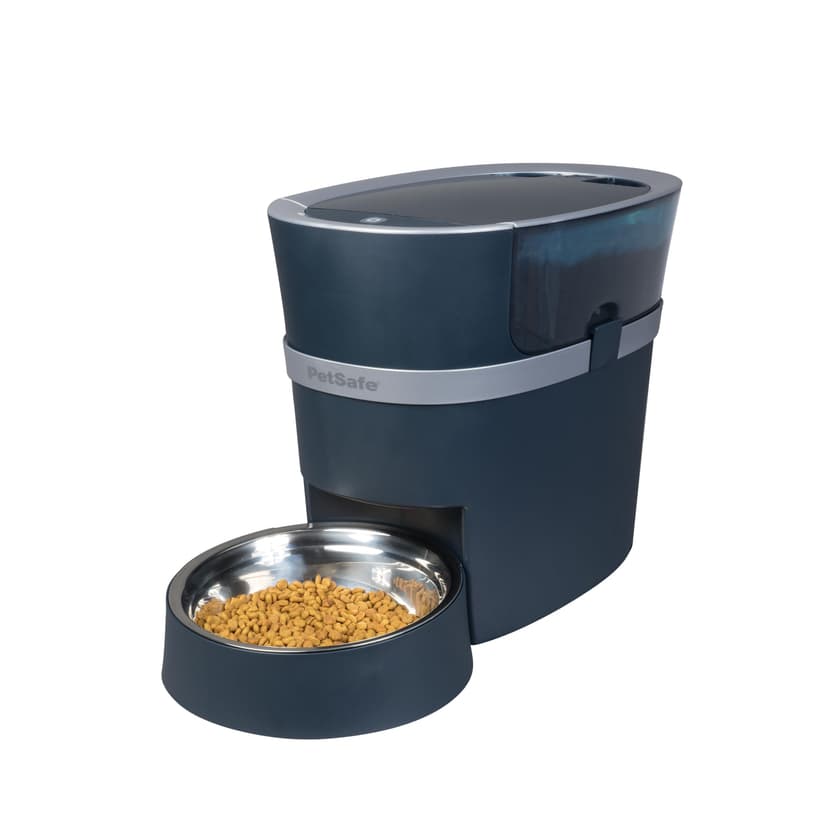 PetSafe Smart Feed Pet Feeder, Automatic Cat Feeder, Automatic Dog Feeder with App, Compatible With Alexa, Apple, Android, Backup Batteries For Power Outage, Black