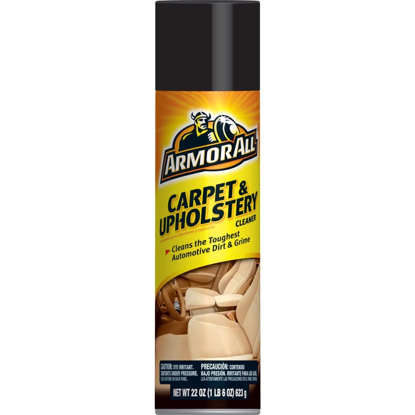 Armor All Fabric and Carpet Cleaner for Cars, Car Upholstery Cleaner Spray, 22 Fl Oz