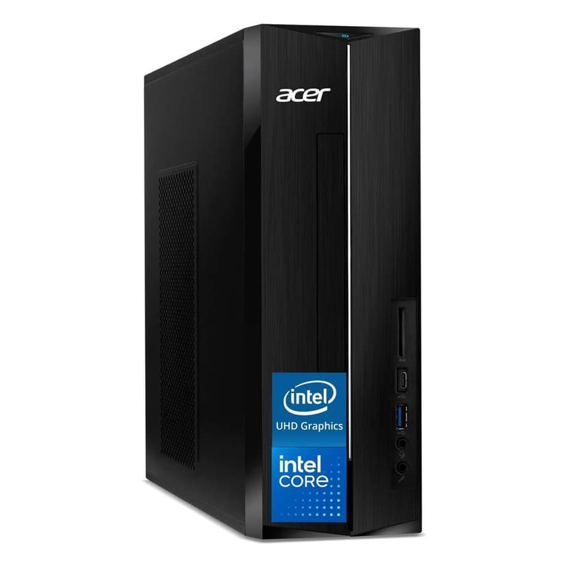 acer 2025 Aspire Business Desktop, Ultra-Quiet Design, 16GB Memory 512GB PCIe SSD, Intel Processor, Dual 4K Monitor Support, SD Card Reader, USB-C, Keyboard & Mouse, Windows 11