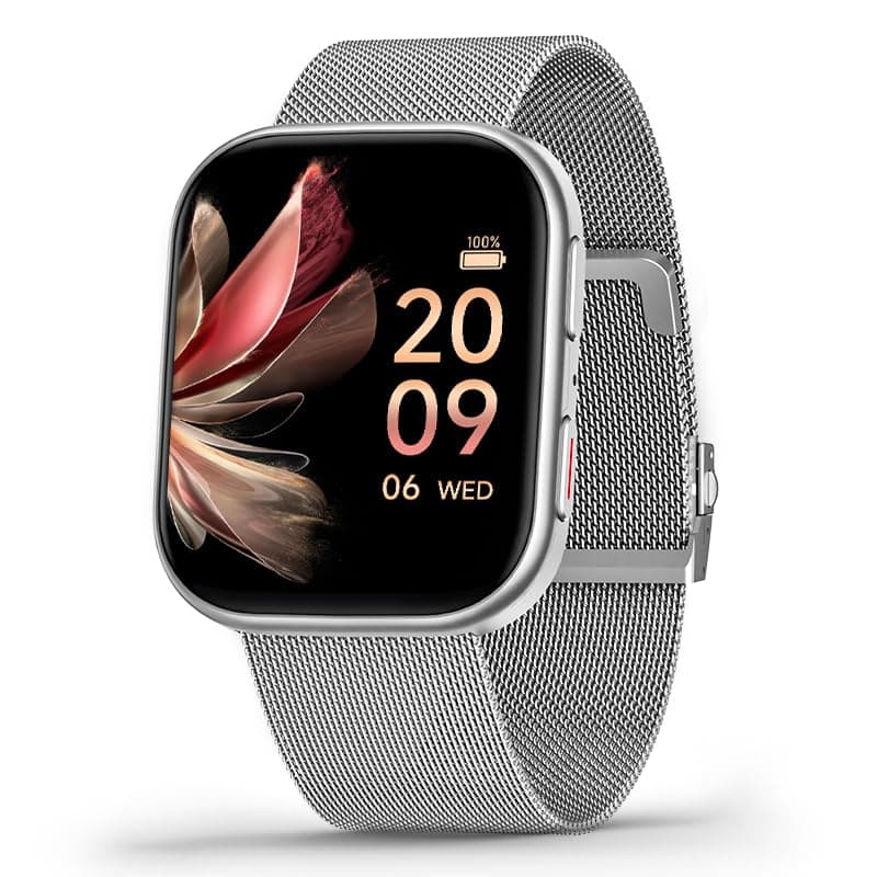 FITVII Health & Fitness Tracker (Answer/Make Calls), Smart Watch with 24/7 Heart Rate and Blood Pressure, Sleep Tracking, Blood Oxygen Monitor, 120+ Sport Modes Activity Tracker for Women Men