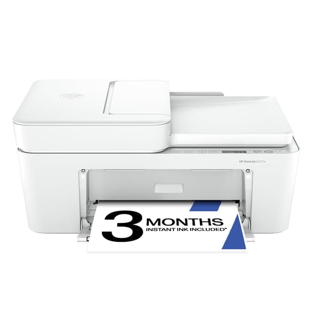 HP DeskJet 4255e Wireless All-in-One Color Inkjet Printer, Scanner, Copier, Best-for-home, 3 month Instant Ink trial included. This printer is only 2.4 ghz capable. AI-enabled (588S6A)