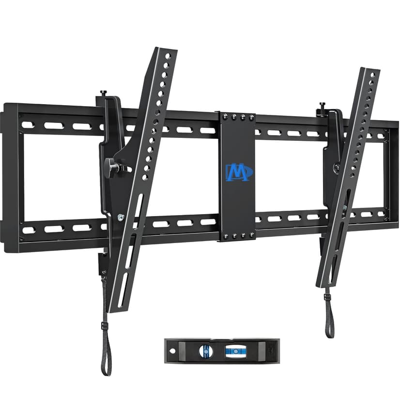 Mounting Dream TV Wall Mount for 42-86" TVs, Tilting TVs Mount with Level Adjustment Fits 16", 18", 24" Studs Easy for Centering, Wall Mount TV Bracket Max VESA 800x400mm, 120 LBS Loading, MD2263-XLK