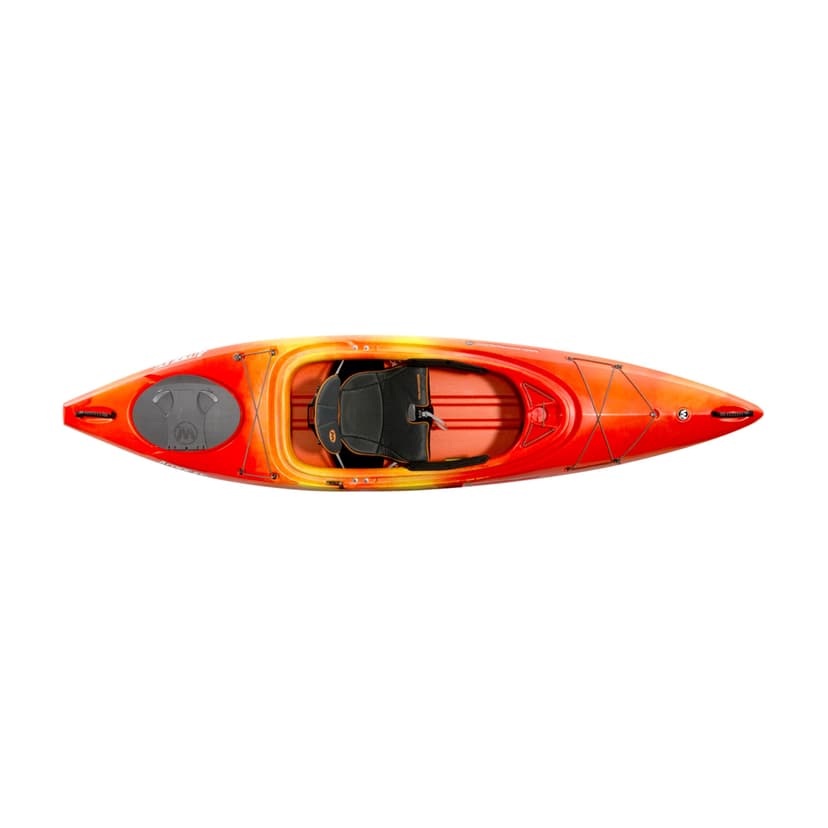 Wilderness Systems Aspire 105 | Sit Inside Recreational Kayak | Adjustable Skeg - Phase 3 Air Pro Seating | 10' 6" | Mango
