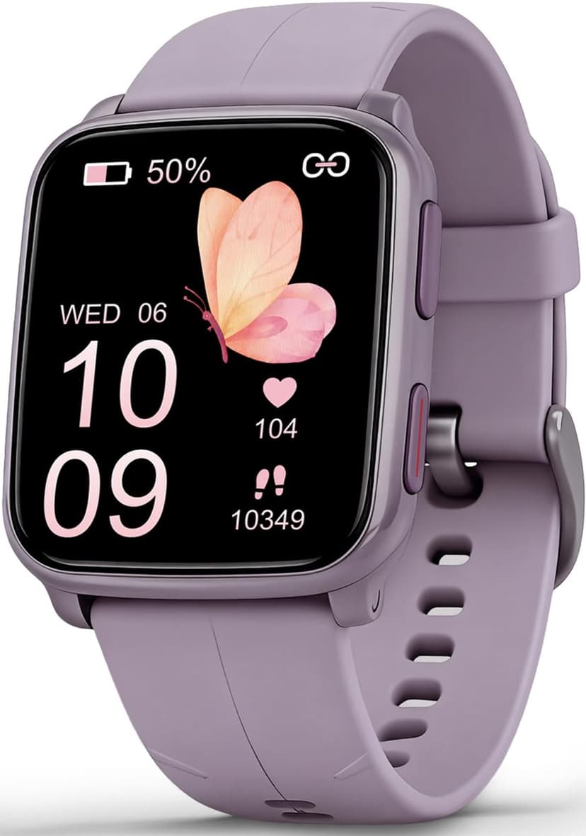 MorePro Fitness Tracker with 24/7 Heart Rate & Blood Pressure Monitor, Blood Oxygen & Sleep Tracker, Smart Watch with Step Calorie Counter, IP68 Waterproof Activity Tracker for Women Men Android iOS