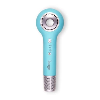 L'ANGE Hair Axia HaloRing Hair Dryer | Fast-Drying Ionic Blow Dryer for Smooth, Frizz-Free Finish | Professional High-Speed Brushless Motor with 4 Heat Settings (Blue)