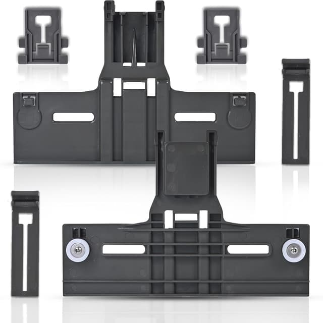 Upgraded Dishwasher Top Rack Adjuster Replacement for Whirlpool WDT750SAHZ0 WDT730PAHZ0 WDTA50SAHB0 WDTA50SAHZ0 WDT970SAHZ0 WDT910SAYM1 WDT730PAHV0 WDT910SAYM2 WDT910SAYM3 Dishwasher, 2 PACK