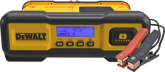 DeWalt DXAEC100 Professional 30 Amp Battery Charger, Battery Maintainer, Battery Trickle Charger