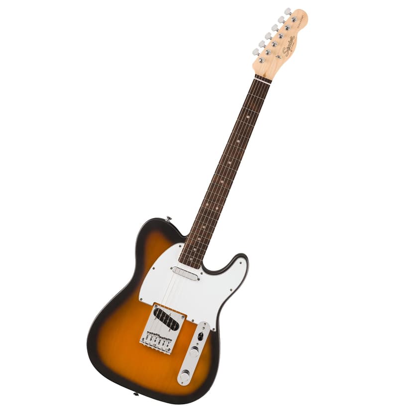 Fender Squier Debut Series Telecaster Electric Guitar, Beginner Guitar, 2-Year Warranty, Includes Free Lessons, 2-Color Sunburst with Satin Urethane Finish