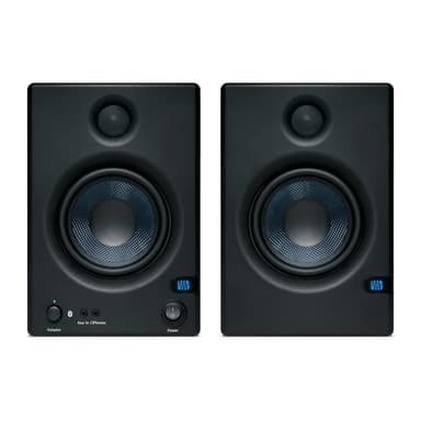 PreSonus Eris E5 BT-5.25" Near Field Studio Monitors with Bluetooth, 100W Power, Subwoofer Output, Plus Balanced and Unbalanced Inputs