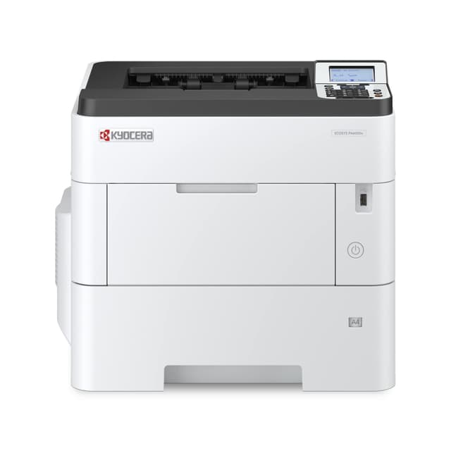 KYOCERA ECOSYS PA6000x Monochrome Laser Printer, 62 ppm, 600 x 600 dpi and Up to Fine 1200 dpi, 600 Sheet Tray, 100 Sheet MPT, Duplex, 5 Line LCD w/Hard Key Panel, Gigabit Ethernet, USB, 512 MB