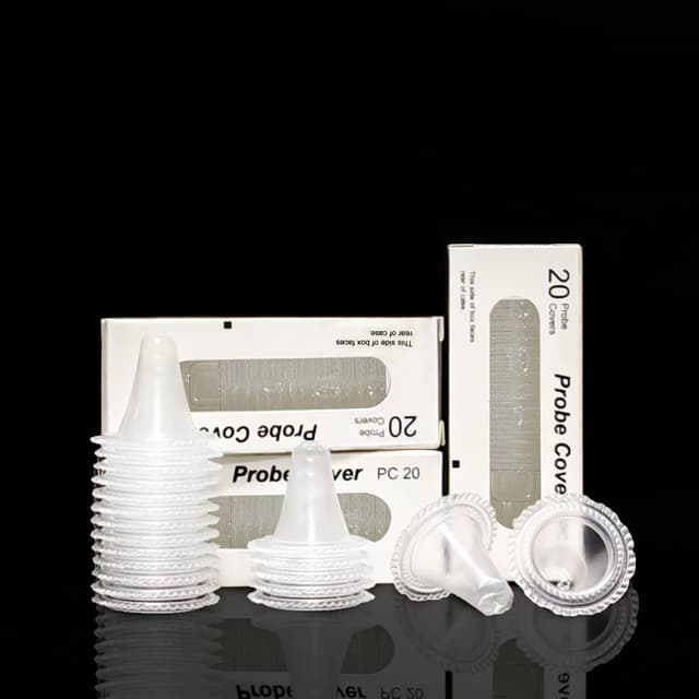 500pcs-Probe Covers Thermometer Ear Thermometer Refill Caps/Lens Filters for All Braun Thermometer Models and Other Types of Digital Thermometers Disposable