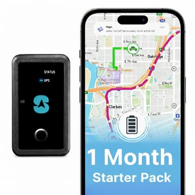 Spy Tec Atlas XL GPS Tracker | 12-Month Battery for Long-Term Tracking, Hidden Weatherproof GPS Tracker for Vehicles, Cars, Trailers, RV, Boats | Asset Tracking | Starter Kit with 1st Month Included