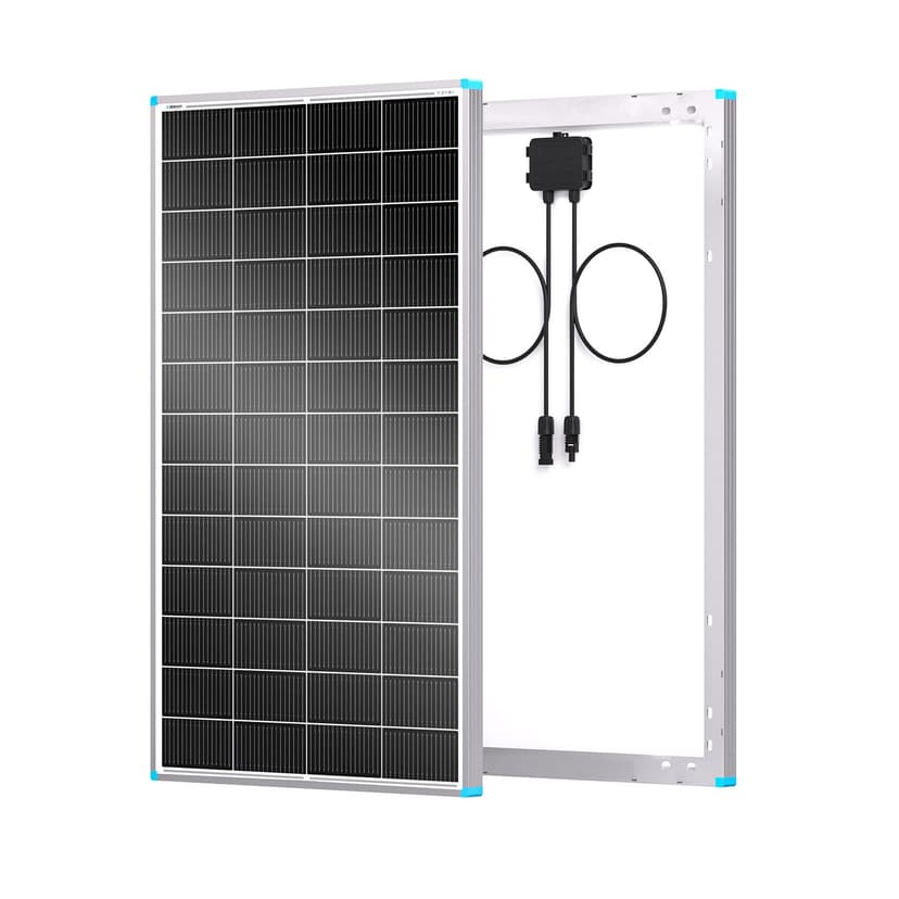 Renogy Solar Panels 200 Watt N-Type, 24 Volt 200W Solar Panel 16BB 25% High-Efficiency Solar Cell, 24V PV Module Power Charger for Class B Van RV Marine Cabin Roof Home Farm