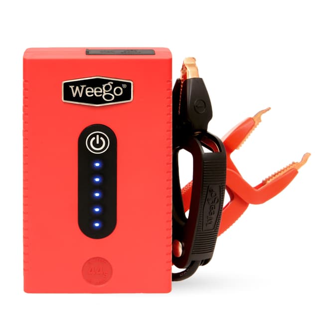 Weego 44s: 2100A Self-Use 12V Lithium Car Battery Jump Starter – USA-Engineered Safe Replacement for Jumper Cables - Car Jumper Starter Portable for 7L Gas and 3.5L Diesel Engines (N44s)