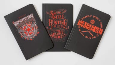 Supernatural Pocket Notebook Collection (Set of 3) (Science Fiction Fantasy)