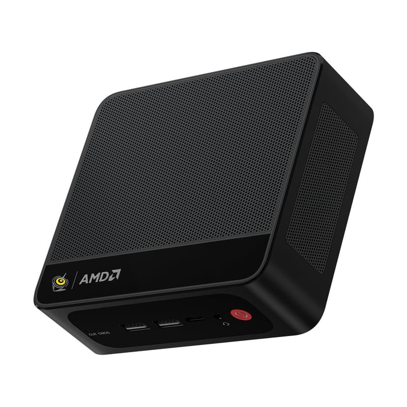Beelink SER5 MAX Mini PC,AMD Ryzen7 7735HS(8C/16T,up to 4.75GHz),Mini Computer 24GB LPDDR5 RAM 500GB M.2 SSD Graphics 12core 2200MHz,Support 4K Triple Display/HDMI+DP+Type-C/Wifi6/BT5.4/2.5G LAN