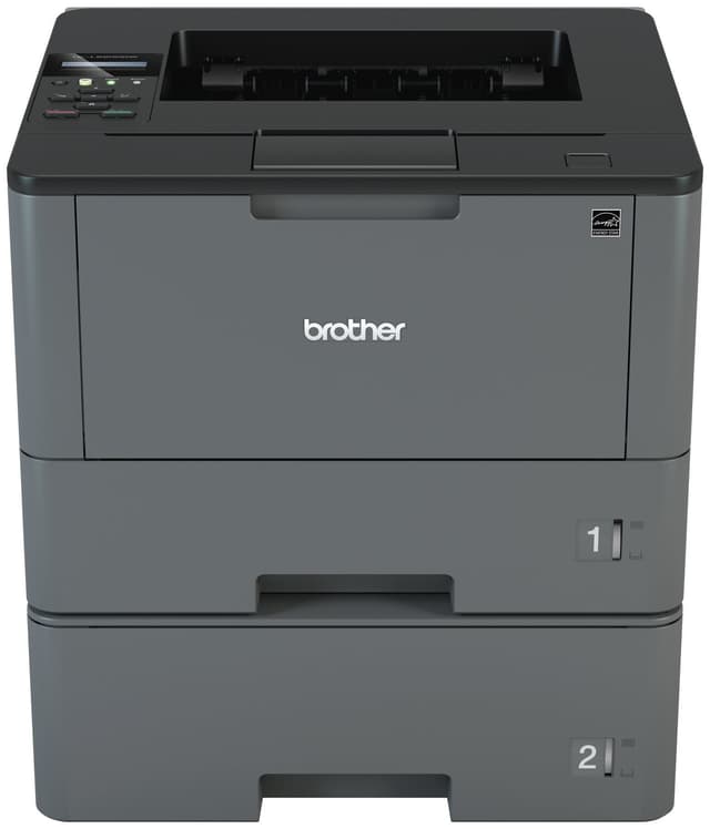 Brother Monochrome Laser Printer, HL-L5200DWT, Duplex Printing, Wireless Networking, Dual Paper Trays, Mobile Printing, Amazon Dash Replenishment Ready,Black