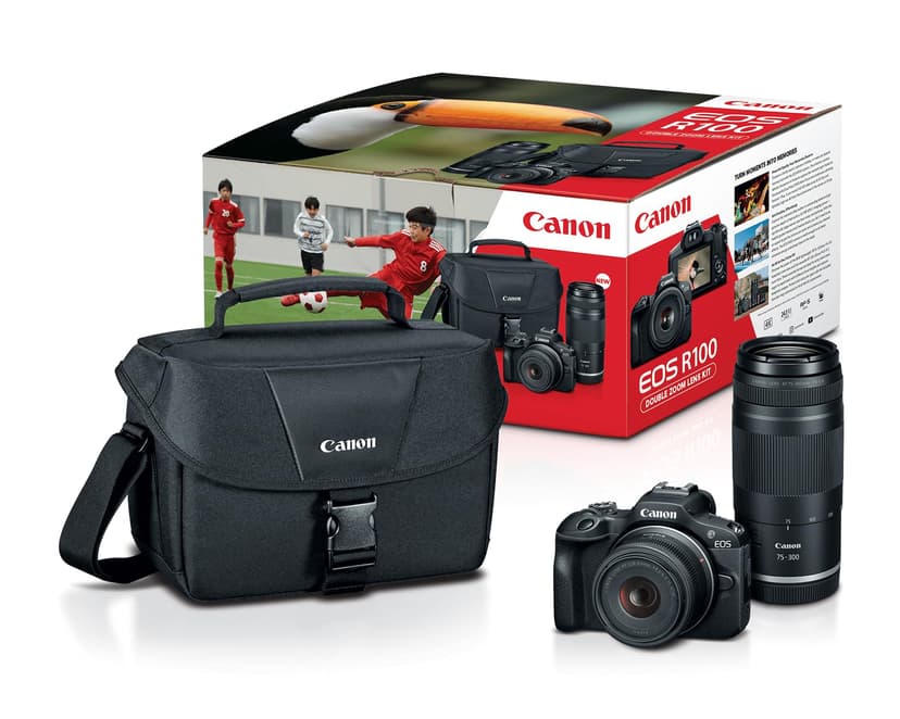 Canon EOS R100 Double Zoom Lens Kit