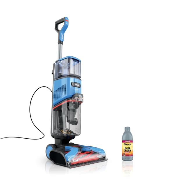 Shark CarpetXpert Upright Carpet & Area Rug Cleaner, Perfect for Pets, Lightweight & Powerful, Dirt, Grime, & Odor Removal, Carpet Shampooer, Cleaning Solution, Blue, EX121BRN