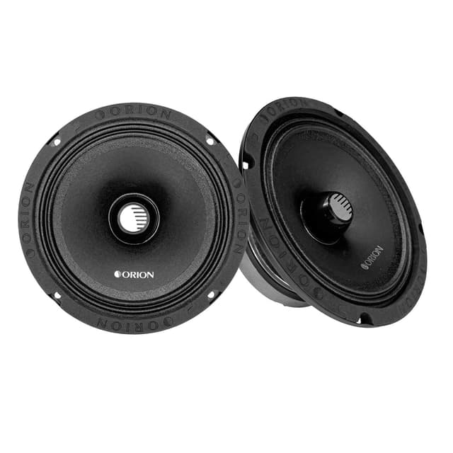 ORION Cobalt CM654 High Efficiency 6.5" Mid-Range Bullet Loudspeakers, 1000W Max Power, 250W RMS, 4 Ohm, 1.5" Voice Coil - Pro Car Audio Stereo, Midrange Speakers (Pair)