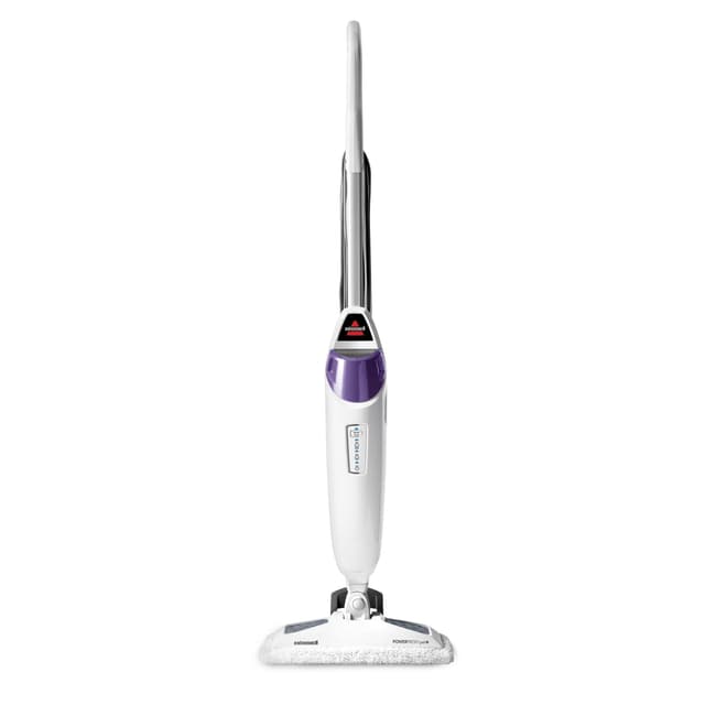 BISSELL PowerFresh Pet Steam Mop 19404 Hard Floor Steamer with Odor‑Eliminating Scent Discs, Easy Scrubber for Tough Messes, 2 Steam Levels, Sanitizes