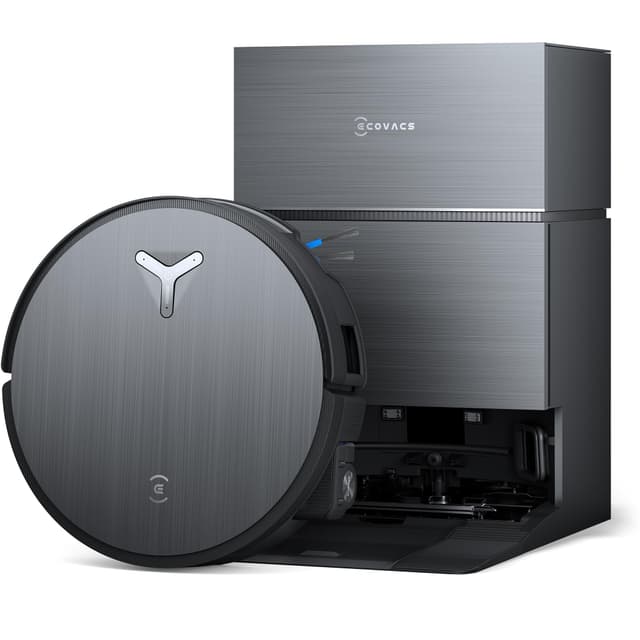 ECOVACS DEEBOT X11 PRO Omni Robot Vacuum and Mop, 19,500Pa Blast Suction, Instant Self-Cleaning Roller Mop, Zero-Tangle, Auto-Lift Mop for Carpet & Spill Protection, GaN Fast Charging for Large Homes