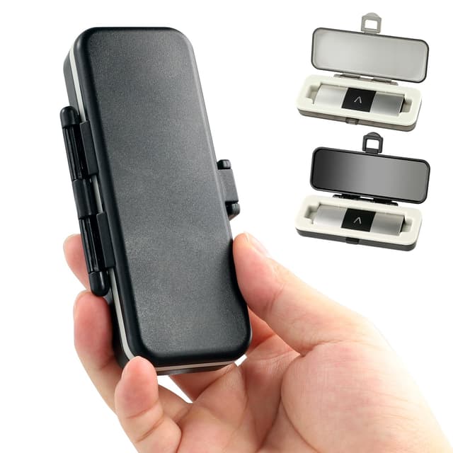 ClaspVital Hard Shell Case Only for KardiaMobile 6L & 6L MAX EKG Monitor, Waterproof & Scratch-resistant Kardia Mobile 6L Case, Pocket Size Easy to Carry