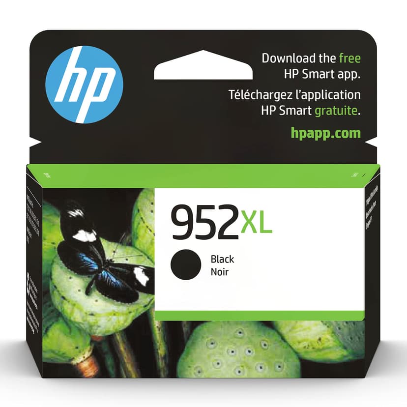 HP 952XL Black High-Yield Ink Cartridge Printers | Works OfficeJet 8702 OfficeJet Pro 7720, 7740, 8210, 8216, 8710, 8715, 8720, 8725, 8730, 8740 | Eligible for Instant Ink | F6U19AN