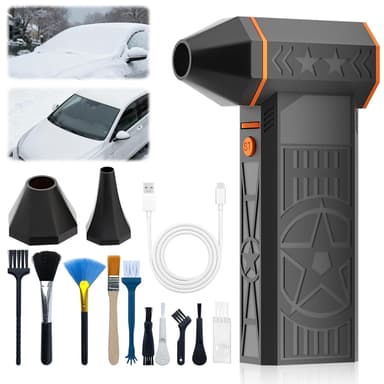 2026 Upgrade Suptruck Frostblazer Thermal Snow Blower, Portable Suptruck Frostguards Thermal Blower, Snow Blower with Efficient Turbine Tech, Portable for Car Windshield Defrost, Snow Removal