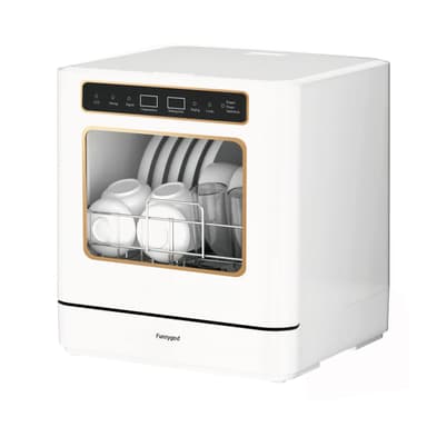 Dishwasher Countertop dishwasher Portable small automatic cleaning 4 cleaning modes and drying and disinfection mode Automatic water absorption and connection to the faucet