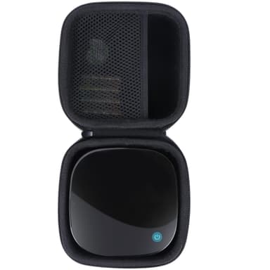 Lebakort Storage Case Compatible with DYMO LetraTag 200B Label Maker (Black Case)