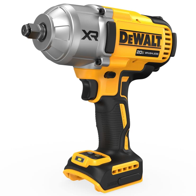 DEWALT 20V MAX Cordless Impact Wrench, 1/2 Impact Gun, 4-Speed High Torque with Hog Ring Anvil and LED Light, Brushless Motor, Precision Wrench, Tool Only (DCF900B)