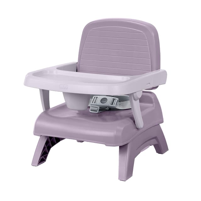 Chicco Bento Booster 3-in-1 Portable Booster Seat for Table, Feeding Seat and Toddler Chair for Babies and Toddlers, for Children up to 50 lbs., Lightweight, Compact Fold | Mochi/Purple