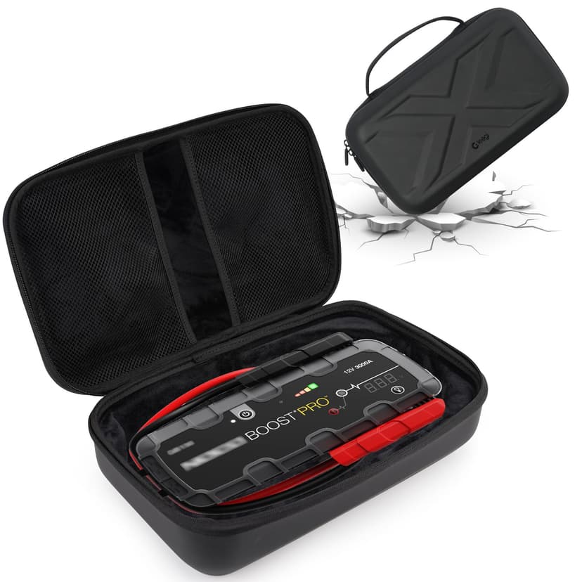 Gleegi EVA Protection Case Compatible with NOCO Jump Starters - Boost GB150: 3000A/Boost X GBX155: 4250A UltraSafe Jump Starter(CASE ONLY)