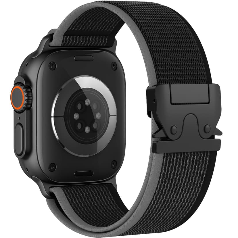 Trail Loop Band for Apple Watch Ultra 3/2/1 Bands 49mm 46mm 45mm 44mm 42mm 41mm 40mm 38mm Men Women, Adjustable Parachute Buckle Elastic Nylon Sport Strap for iWatch Series 11 10 9 8 SE 7 6 5 4 3