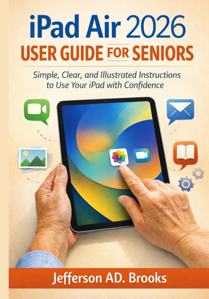 iPad Air 2026 User Guide for Seniors: Simple, Clear, and Illustrated Instructions to Use Your iPad with Confidence