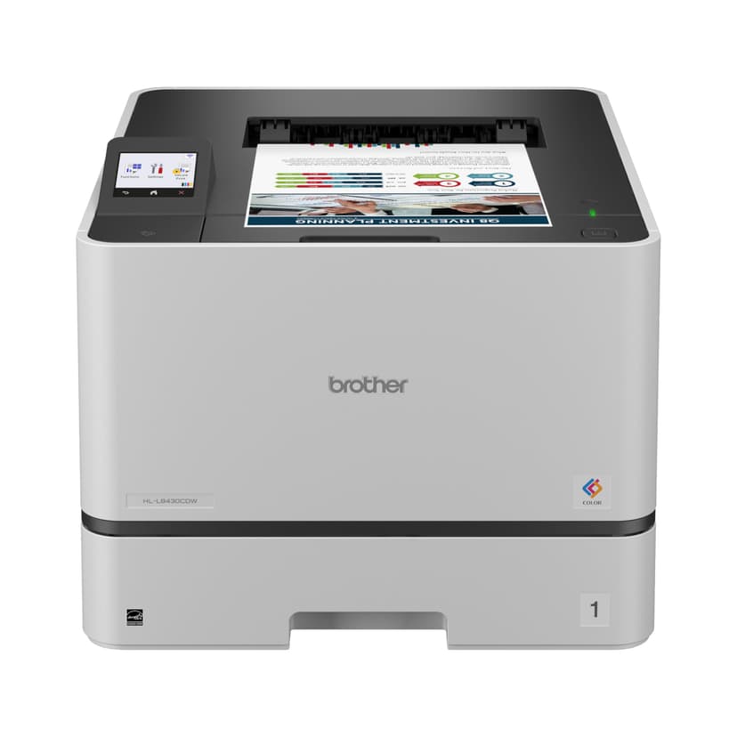 Brother HL-L8430CDW Business Color Laser Printer with Low-Cost Printing and Wireless Networking