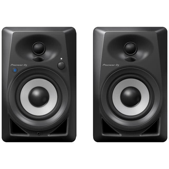 Pioneer DJ DM-40BT Desktop Monitor System with Bluetooth Functionality, 4-Inch (Pair, Black)