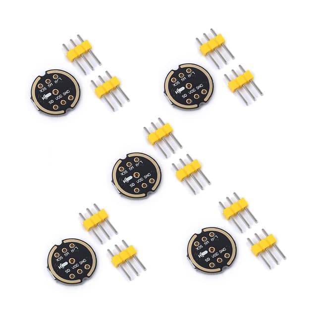 Teyleten Robot INMP441 Omnidirectional Microphone Module MEMS High Precision Low Power I2S Interface (5PCS)