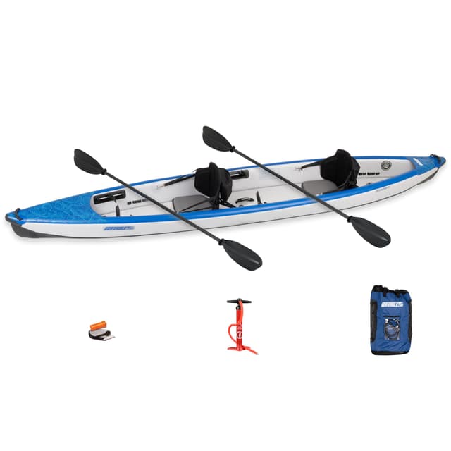 Sea Eagle Razorlite 473rl Inflatable Kayak Pro Carbon Tandem Package