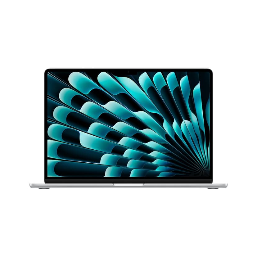 2023 Apple MacBook Air with Apple M2 Chip with 8-Core CPU/10-Core GPU (15-inch, 8GB RAM, 256GB SSD Storage) (QWERTY English) Silver (Renewed)
