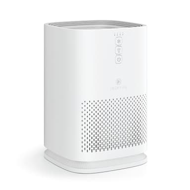 Medify MA-14 Air Purifier with True HEPA H13 Filter 428 ft² per Hour for Smoke, Odors, Pollen, Pets 99.9% Removal to 0.1 Microns White, 1-Pack
