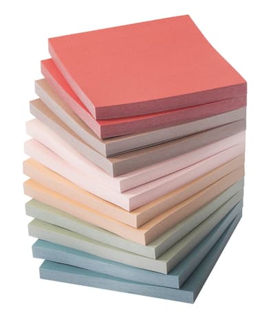 Mr. Pen- Sticky Notes, 3"x3", 12 Pads, Vintage Colors, Self-Stick Pads, Aesthetic, Colorful, Bulk, Stocky Notes for Bible Journaling