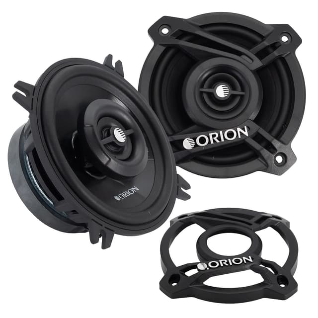 ORION Cobalt Series CB42 4” 2-Way Coaxial Car Speakers, 160W, 4 Ohms, Full Range, Enhanced Bass, Polypropylene Cone & Butyl Rubber Surround, Easy Install (Pair)
