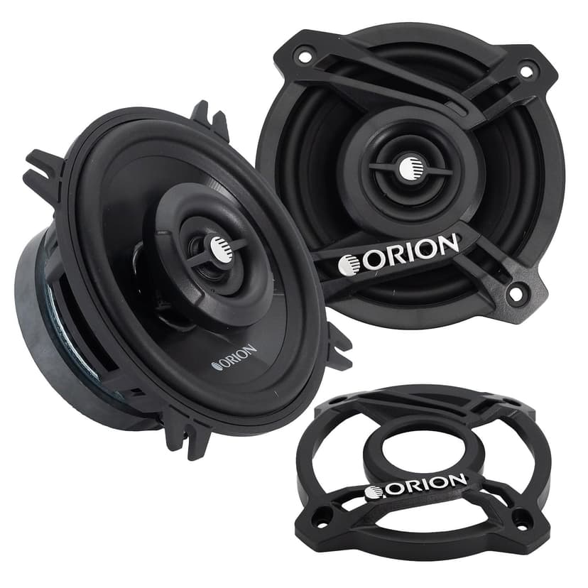 ORION Cobalt Series CB42 4” 2-Way Coaxial Car Speakers, 160W, 4 Ohms, Full Range, Enhanced Bass, Polypropylene Cone & Butyl Rubber Surround, Easy Install (Pair)